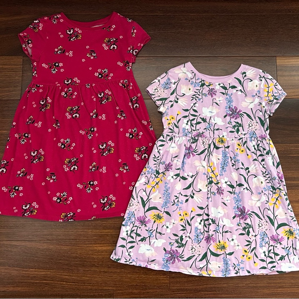 VGUC Old Navy Kids Floral Dresses